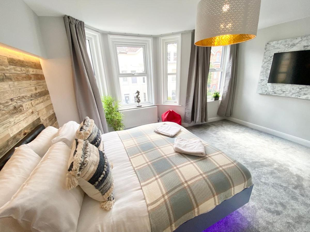 Cloud9 Guest House - By Coastline Retreats - Newly Renovated, Beautiful Ensuite Rooms Near Seafront In Town Centre, Netflix, Superfast Wifi, Communal Kitchen Bournemouth Ngoại thất bức ảnh