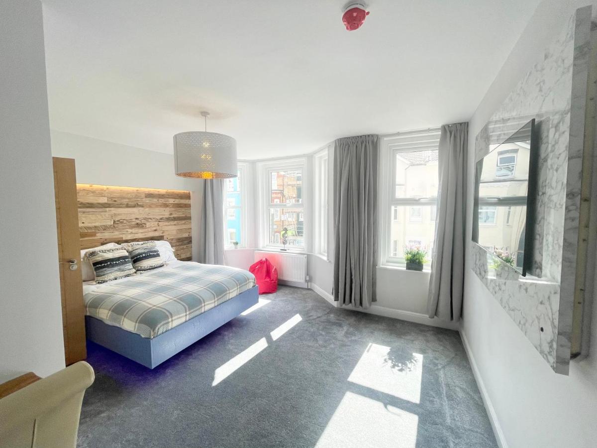 Cloud9 Guest House - By Coastline Retreats - Newly Renovated, Beautiful Ensuite Rooms Near Seafront In Town Centre, Netflix, Superfast Wifi, Communal Kitchen Bournemouth Ngoại thất bức ảnh
